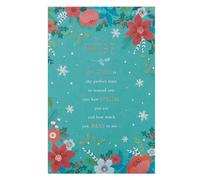 UK Greetings Carte de Noël pour femme - Motif sincère