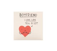 UK Greetings Carte de Saint-Valentin pour petit ami Motif smiley