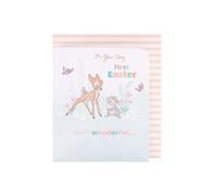 UK Greetings Disney Carte de Pâques pour bébé garçon et fille Motif Bambi et Thumper