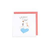 UK Greetings Kindred Carte de Saint-Valentin Motif Crazy In Love