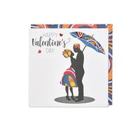 UK Greetings Kindred X Afrotouch Carte de Saint-Valentin