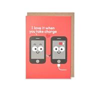 UK Greetings Kindred X David Olenick Carte de Saint-Valentin Love It When You Take Charge