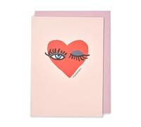 UK Greetings Kindred X Kendra Dandy Carte de Saint-Valentin Motif cœur