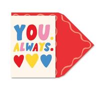 UK Greetings Kindred - You Always - Carte de vœux