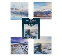 UK Greetings Lot de 16 cartes de Noël pour lui/elle/ami - 4 motifs de paysages photographiques