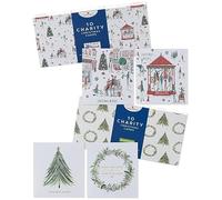 UK Greetings Lot de 20 cartes de Noël pour lui/elle/ami - 4 motifs avec boîtes à souvenirs