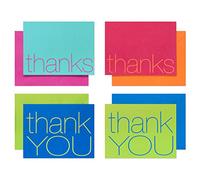 UK Greetings Lot de 50 cartes de remerciement avec enveloppes 147 x 225 x 36 mm