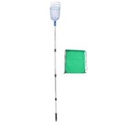 UKCOCO 1 cueille-Fruits Robuste, Manche métallique réglable avec Panier | Cueille-mangues réglable de 1,6 m, cueille-cerises pour arbres, ramasseur de fruits pour avocats, poires, citrons, oranges,