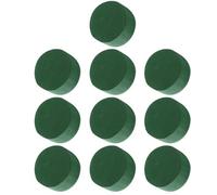 UKCOCO 10 Pièces Boue de Fleur Ronde Absorbante pour Compositions de Fleurs, Matériau Facile à Transporter, Maintien des Fleurs Fraîches pour Arrangements de Fleurs