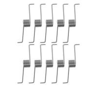 UKCOCO 10 Pièces Ressorts De Torsion Pour Poubelle Mécanisme D'Ouverture Pour Couvercle De Poubelle Jardin Extérieur Et Usage Domestique Avec Pédale Et Fonction Main