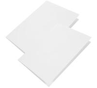 UKCOCO 2 Pièces Cartes de Vœux DIY à Gribouiller, Module Musical, | Papier Blanc, Cartes de Bénédiction pour Fêtes et Remise de Diplôme, Ajout de Musique, Carte Vierge