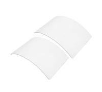 UKCOCO 2 Pièces Lentille de Remplacement pour Masque de Soudage en Verre 3mm, Bouclier de Protection les Poussières Fines, pour Travail Industriel et Extérieur,