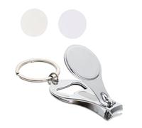 UKCOCO 2Pcs Porte-Clés à Transfert Thermique Ciseaux à Ongles Décoratifs Clé Multifonctionnelle pour Voyage et Bureau