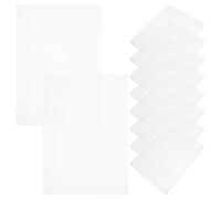 UKCOCO 30 Pièces Protège-papiers Transparents A4 en Plastique Rigide pour | Résistant à Déformation, Design Clair, Usage Polyvalent, Facile à Utiliser, pour Affiches, Menus et Photos