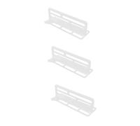 UKCOCO 3pièces Séparateur De Réfrigérateur Multifonctionnel Transparent Organisateur De Compartiments Pour Frigo Installation Facile Pour Rangement Et Classification Des Aliments