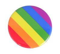 UKCOCO 5 Broches Colorées en Métal Arc-en-ciel Légères et Décoratives pour Paquet et Vêtements, Accessoires Gay Pride Lgbtq, Pack de 5 Pièces