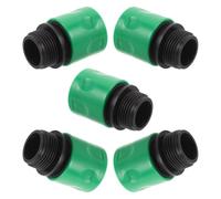 UKCOCO 5 Pièces Adaptateur de Nettoyage pour Plateau de Tondeuse en PVC | Raccord Rapide, Profil Compact, Étanchéité Fiable, Entretien du Plateau et Nettoyage Externe