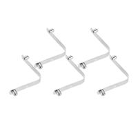 UKCOCO 5 Pièces Clip en V pour Piscine, Acier Inoxydable, Fixation Stable, | Perche Télescopique, Outils de Nettoyage, Léger et Anticorrosion, Compatible Brosse Aspirante