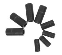 UKCOCO 8 Pièces Jeu de Douilles Taraudeuses, Outil de Taraudage en Acier Inoxydable, Lot de Set, Noir, pour Réparation de Filetage, Automobile et Industrie