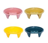 UKCOCO Bac à linge multifonctionnel 4 pièces, bassine à laver | Bac de trempage en plastique avec porte-savon intégré pour laver à la main les draps, les vêtements délicats, les