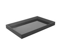 UKCOCO Bac de récupération d'eau pour humidificateur, protection | Tapis de protection anti-fuites de sol antidérapant avec rebord surélevé, pour bureau ou sol, compatible avec Dreo 4L