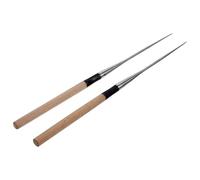 UKCOCO Baguettes à Sushi Vaisselle Pratique en Acier Inoxydable à Pointe Fine 150 Mm , 1 Paire , Légères et Portables pour Sashimi et Ustensiles Cuisine Japonerie pour Usage Domestique