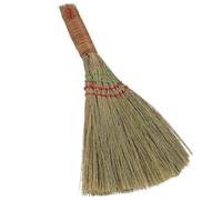 UKCOCO Balai à Poussière pour Nettoyage Doux en Miscanthus Manuel Compact des Sols et Surfaces Domestiques, pour Balai de Porche et Poussière