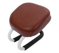 UKCOCO Banc de Prière Ergonomique en Métal, Léger et Confortable, Café | Usage Église et Voyage, Soutien Fiable, Réduit L’inconfort aux Genoux, Style Moderne et Harmonieux