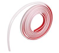 UKCOCO Bande Autocollante en Pet Blanc Flexible et Auto-adhésive pour Décoration Murale, Cuisine et Salle de Bain, Protection de Bord et Moulure Décorative