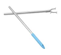 UKCOCO Barre à Vêtements Pratique en INOX Crochet, Fourche en Aluminium, Portée Longue, Conçue pour Penderie et Séchage de Linge à Domicile Plusieurs Styles