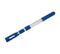 UKCOCO Barre Télescopique Réglable en Alliage D'aluminium 3 Sections 85cm pour Piscine, Canne de Sauvetage Résistante la Déformation, pour Épuisette et Nettoyage