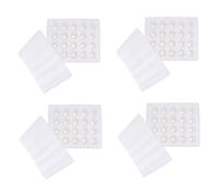 UKCOCO Boîte à Œufs en Mousse Pe 4 Pcs avec Couvercle pour Réfrigérateur et Marché