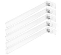 UKCOCO Boîte de Rangement pour Boissons en Plastique 5 Pièces, Distributeur de Soda à Ressort, Maximise l’Espace d’Étagère pour Présenter une Variété de Produits
