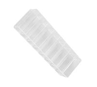 UKCOCO Boîte de Rangement pour Câbles Anti-poussière Couvercle, Organiseur de Câbles Pratique pour Chargeurs et Accessoires, Ensemble de 11 Pièces Compact
