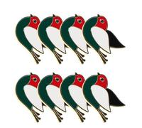 UKCOCO Broche en Émail Drapeau Palestinien 8pcs, Épingle Paix en Alliage Léger, Accessoire Polyvalent pour Veste et Paquet à Dos, Souvenir de Voyage Élégant