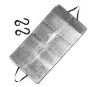 UKCOCO Cache Extérieur pour Climatiseur en Film D'aluminium Argenté Isolation Thermique et Protection Débris pour Unité Extérieure