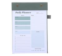 UKCOCO Carnet de Planification Quotidienne Papier Lisse et Impression Claire, Bloc-notes de Listes de Contrôle pour Mémo et Organisation Rapide des Tâches