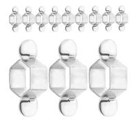 UKCOCO Clé à Tuyau Multifonction 20pcs en Acier Inoxydable Structure Hexagonale Creuse, Matériau Protecteur Souple, Adaptée pour Robinetterie Cuisine