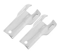 UKCOCO e boîte à appâts pour Souris ouverture de Station d'appât en Acier argenté, Lot de 2, pour Remplacement, Usage intérieur et extérieur, entrepôt et Restaurant