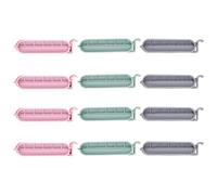 UKCOCO Clip D'étanchéité pour Sachets Alimentaires 12 Clips de Fermeture en Pp Design à Boucle Maintien Fraîcheur à Domicile Couleur Aléatoire pour Paquet de Collation