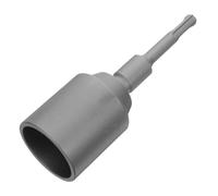 UKCOCO Conducteur de Tige de Mise Terre Acier Forgé Enfonce-pieux de Clôture Métallique Robuste Compatible Plus pour Perceuse à Percussion Outil Pilote à Manche Rond pour Piquets de Sol