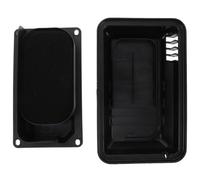 UKCOCO Ensemble de Boîtier Résistant aux Intempéries de Filtre à Air Noir Filtration avec Matériau Plastique et Métal pour Générateur à Essence 2-3kw