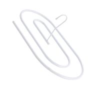 UKCOCO Étendoir à Linge Spiralé Blanc, Support Mural Ovale en Fer, Rotatif | Séchoir Suspendu 360°, pour Couvertures et Nappes, Fixation Murale Incluse, Usage Balcon ou Plafond