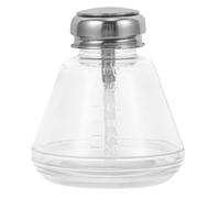 UKCOCO Flacon Presseur en Verre 2 Tube Souple Distributeur Vide pour Dissolvant de Vernis à Ongles Flacon de Liquide Nettoyant pour Ongles Usage Professionnel et Domicile