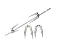 UKCOCO Fourchette à Poulet Rôtissoire En Acier Inoxydable Vis Moletée, Lot De 3 Pour Barbecue Et Four Électrique, Accessoires Pour Grillades Maison