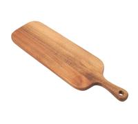 UKCOCO Grosse Planche à Découper Poignée Longue Bois en Acacia Planche de Charcuterie Pratique et Légère pour Buffet et Apéritifs