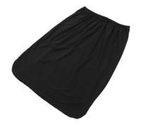 UKCOCO Housse de Protection Élastique pour Radiateur, Couverture Anti-poussière Extensible 5-10 Cm, Tissu Doux Noir, Compatible Chauffage D’appoint, Accessoire Entretien Intérieur