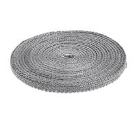 UKCOCO Joint de porte de cheminée, bande d'étanchéité en fibre de | Ruban d'étanchéité pour poêle, 4 yards x 0,5 pouce, pour l'étanchéité des portes coupe-feu, isolation