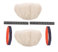 UKCOCO Kit pour Bocaux de Fermentation Couvercles en Coton, Bande de Dates, Thermomètres Autocollants, 1 Set Complet, Destiné aux Familles et Amis Amateurs de Cuisson