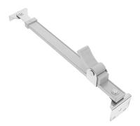 UKCOCO Limiteur de Fenêtre Barre de Soutien en Alliage D'aluminium Argenté Angle D'ouverture Réglable et Sécurité Garçon et Filles pour Fenêtre Coulissante Battant